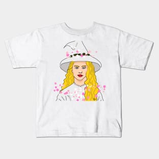 Bruxa branca Kids T-Shirt